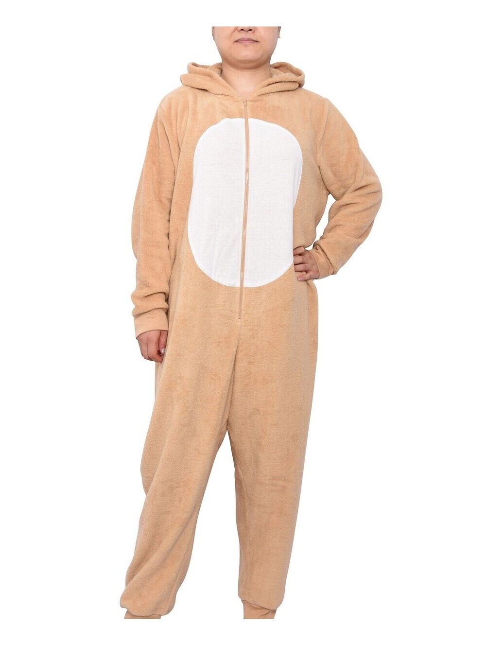 Derek Heart Womens Brown Reindeer Pajama Size 2X
